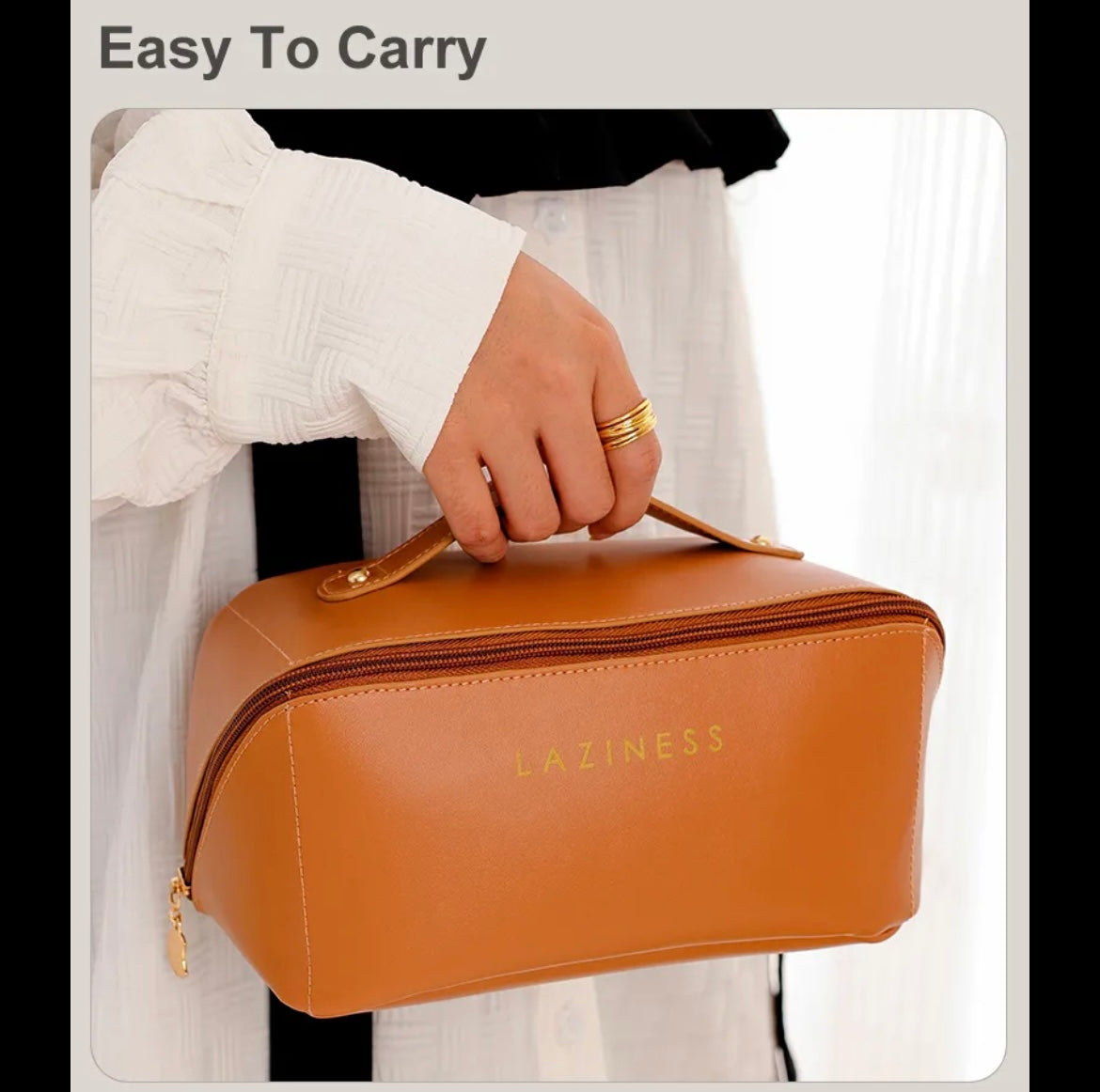 All in one makeup pouch
