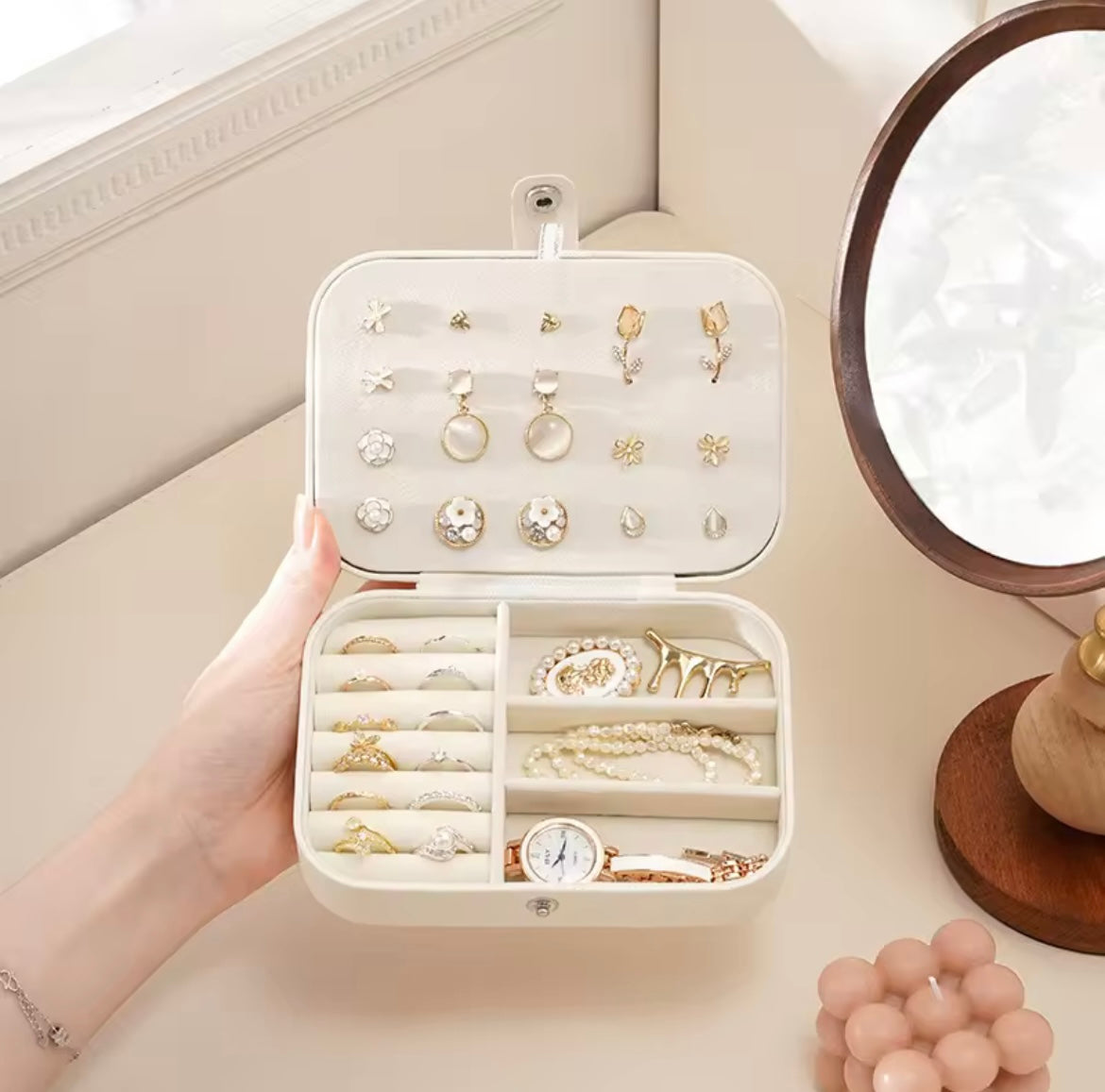 2 Layers jewellery organiser