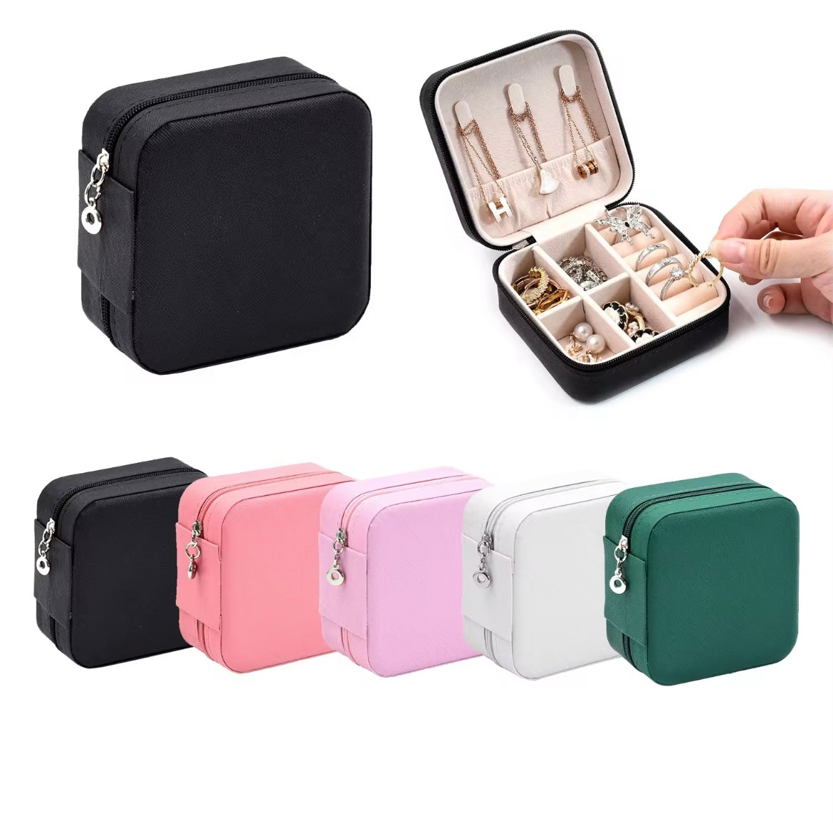 Pocket size jewellery organiser